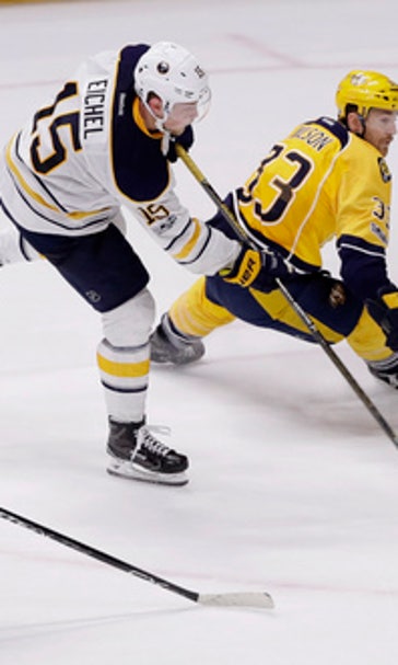 Eichel's overtime winner lifts Sabres over Predators 5-4 (Jan 24, 2017)
